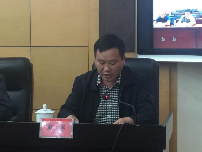 湘西州卫计委主任彭军讲话