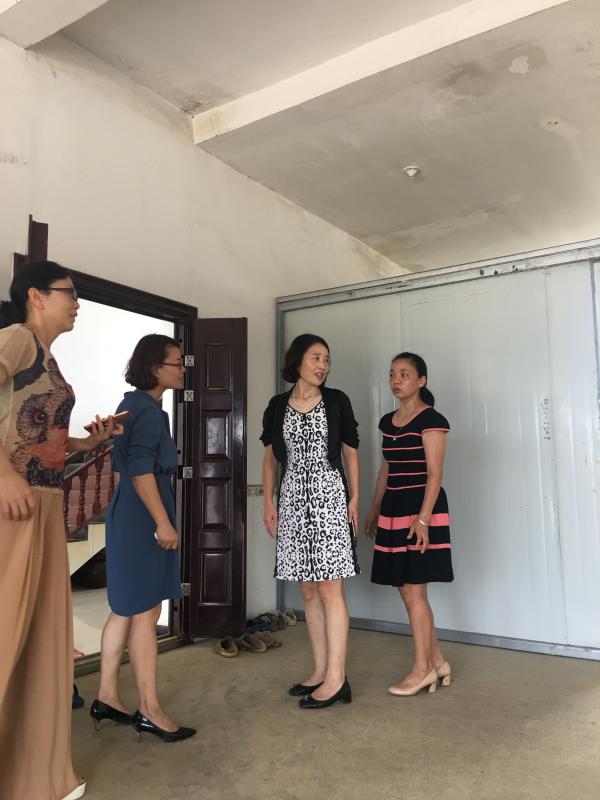 常德市妇联主席袁世平一行督导汉寿县基层妇联组织改革工作