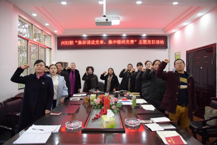 邓建英主席带领全体党员宣誓.JPG