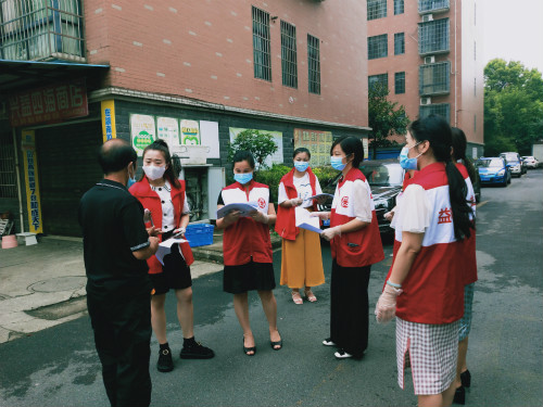 市妇联党组书记、主席刘庆军带领部分党员干部深入资阳区四海小区进行防控排查1_meitu_2.jpg